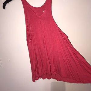 Flowy razor back top